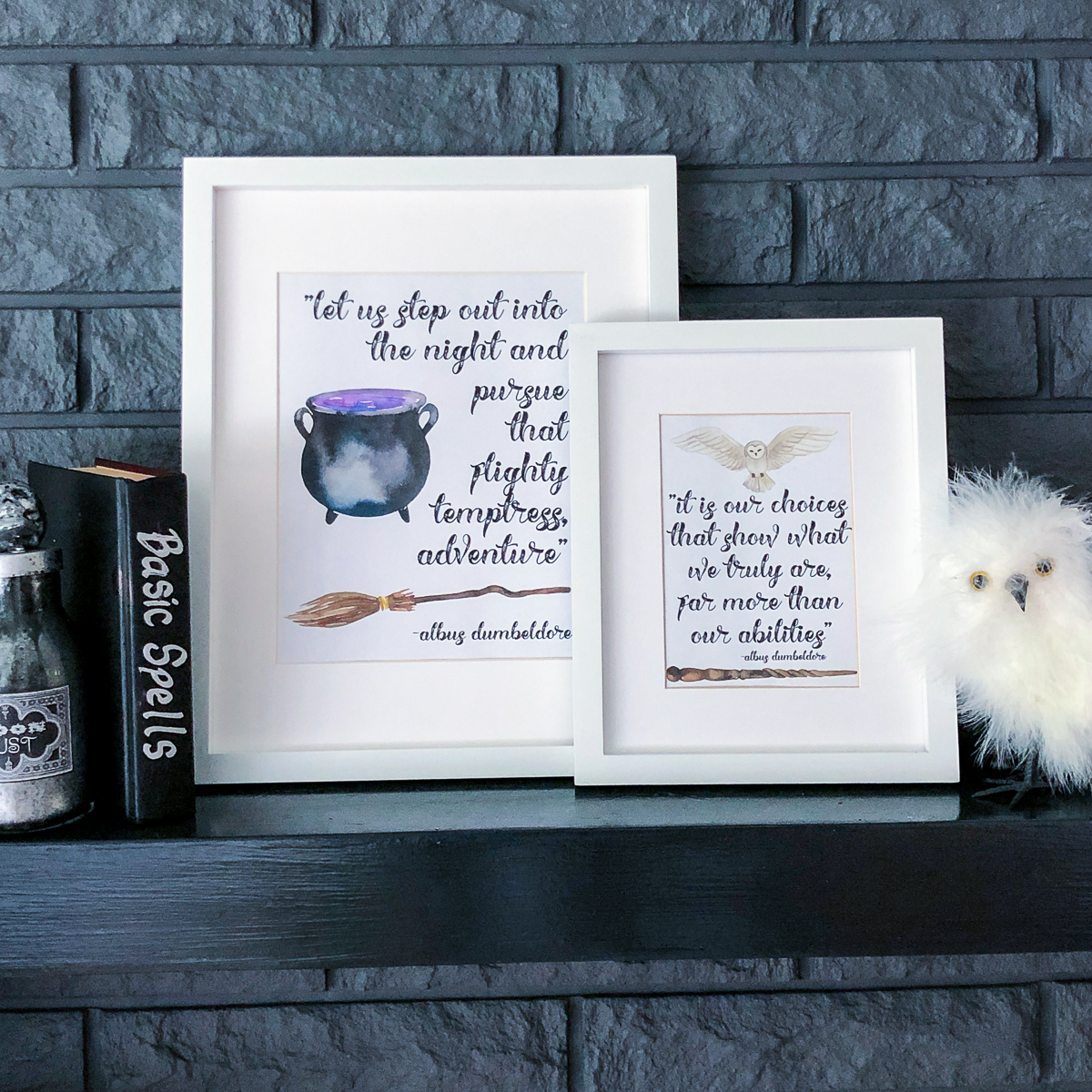 free printable famous harry potter quote series the happy housie