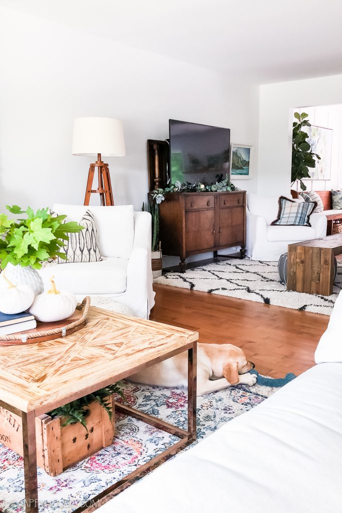 Fall Home Tour: 5 Simple Ways to Create a Cozy Fall Home | The Happy Housie