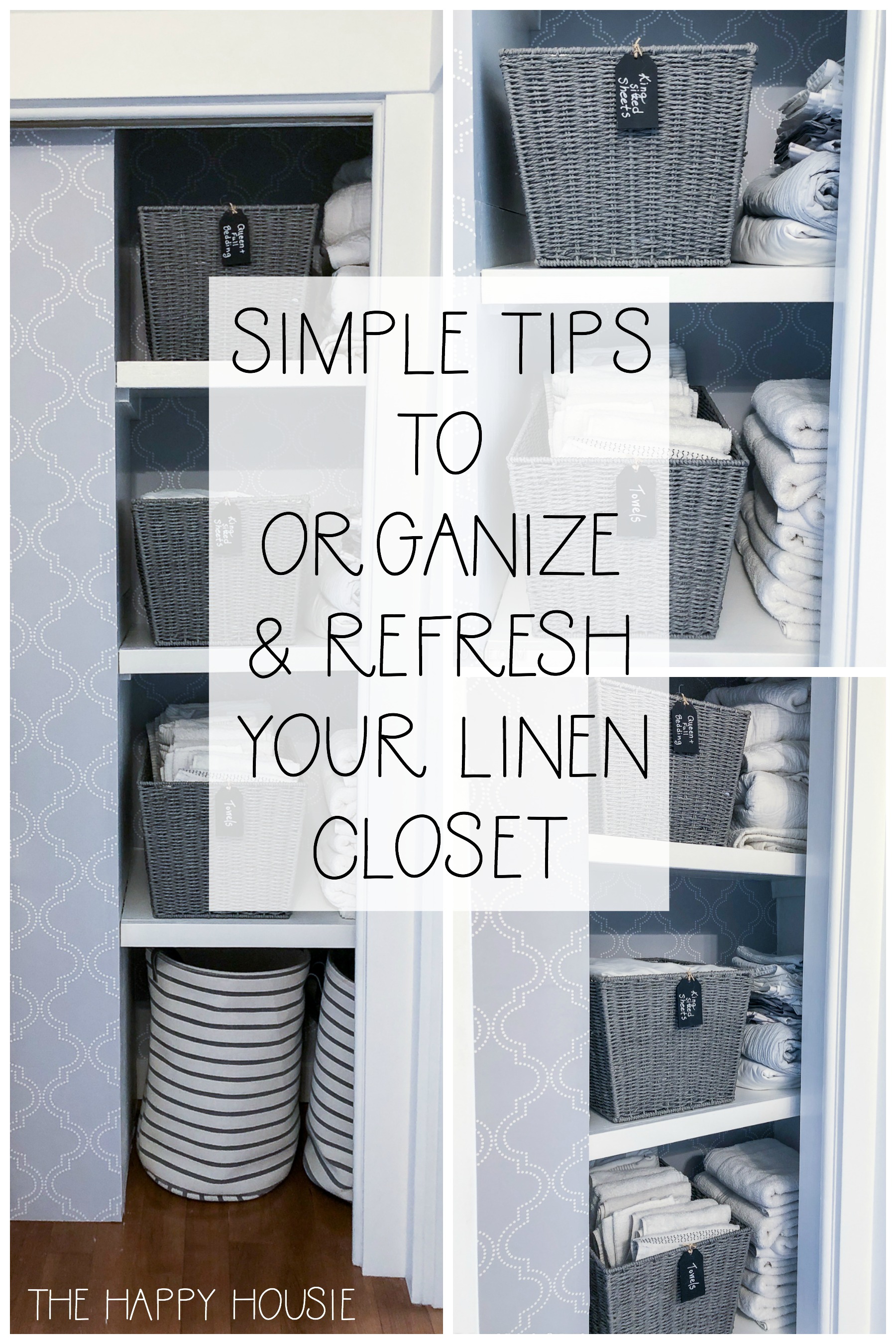 How To Beautifully Organize Your Linen Closet • Craving Some Creativity