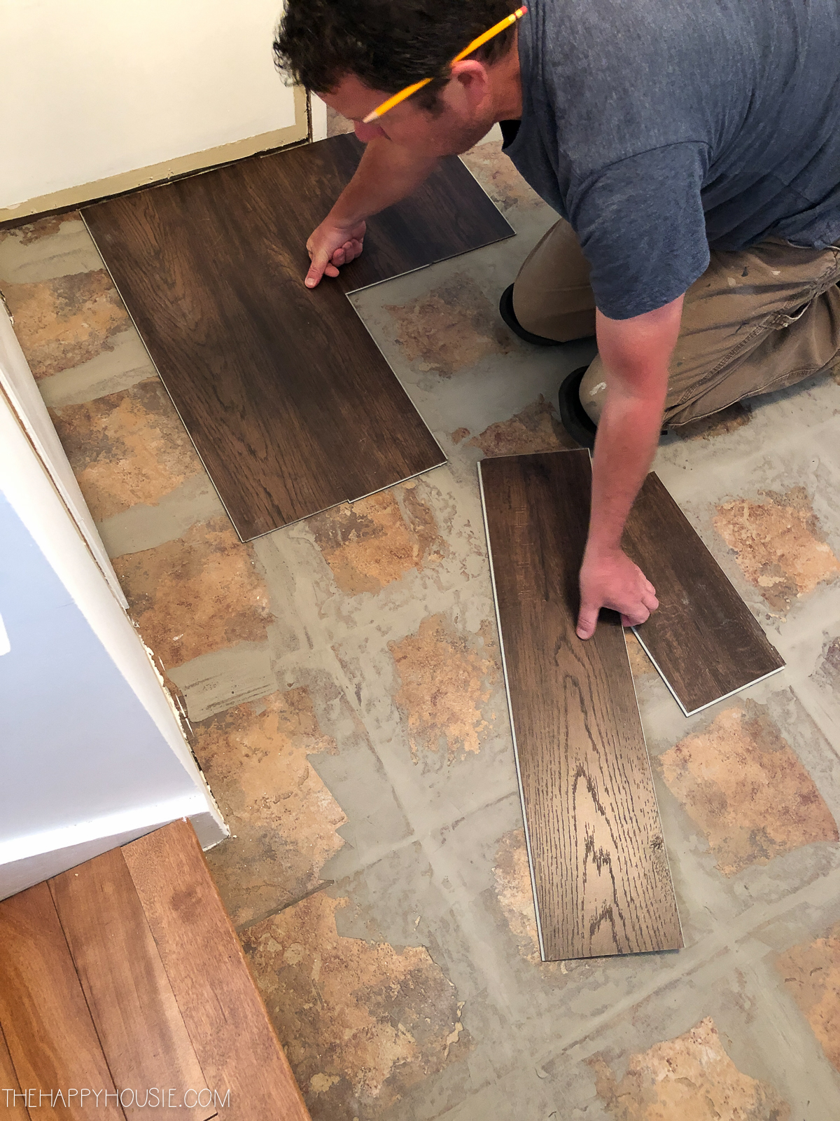 How To Install Vinyl Plank Over Tile Floors 13 
