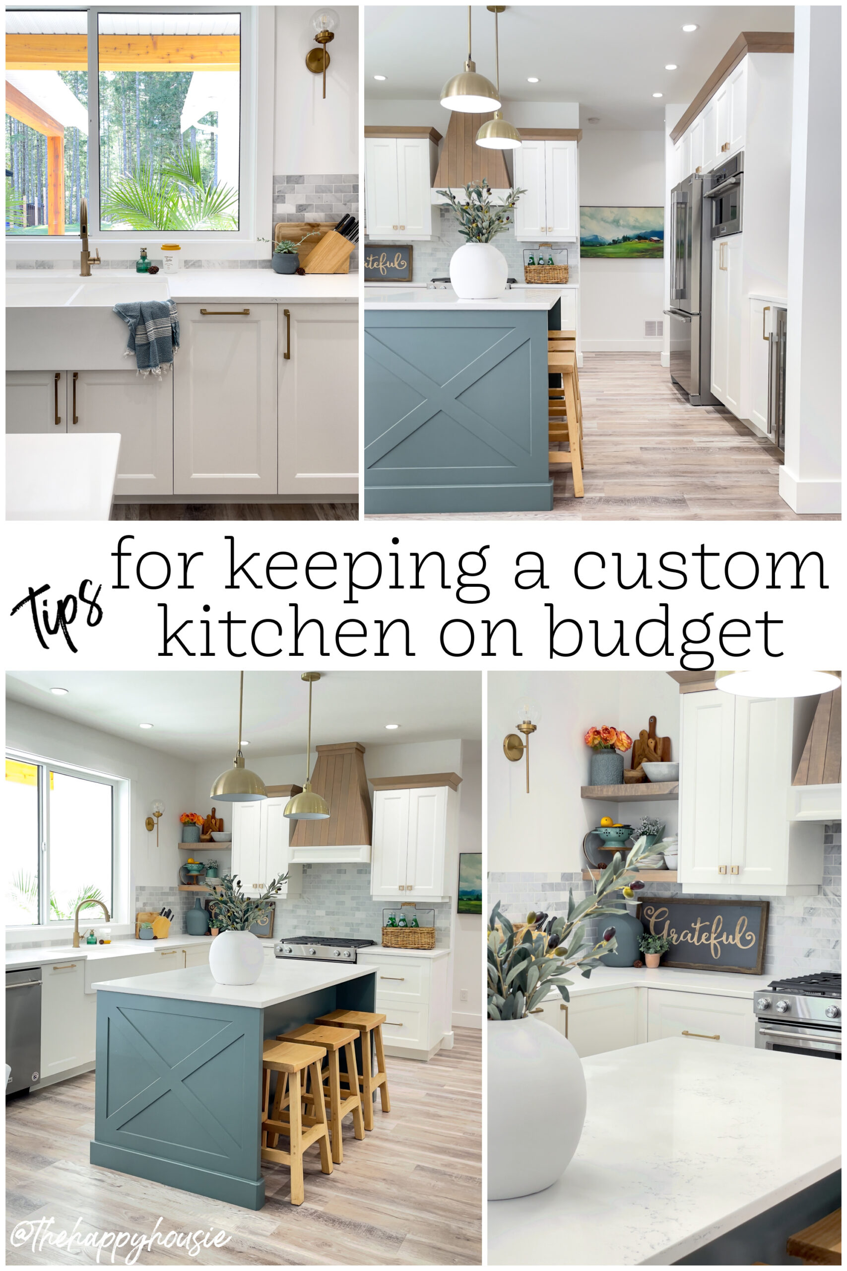 How to achieve a farmhouse kitchen look – the materials and