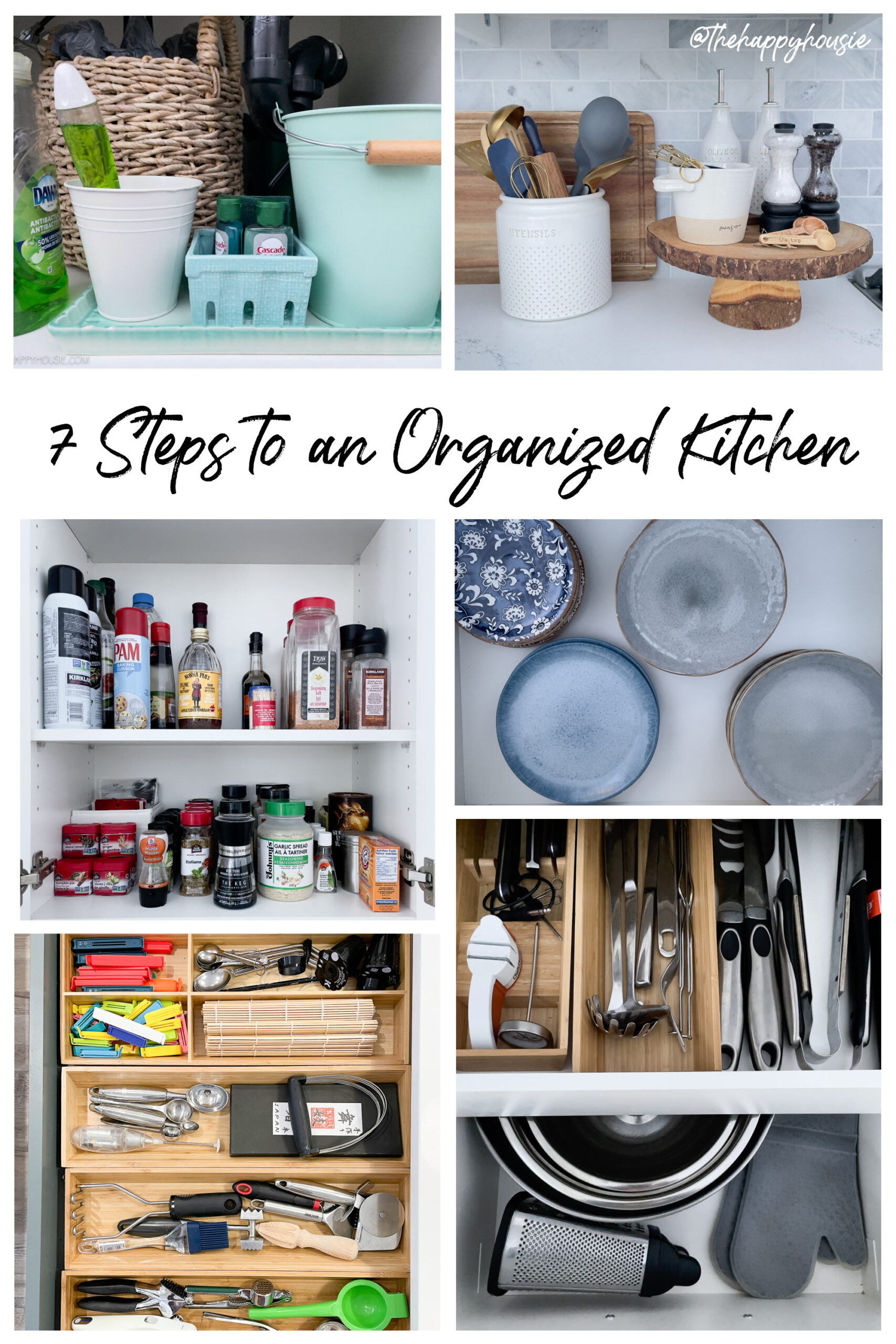 Kitchen Organization: How I Organized My Entire Kitchen In 4 Hours - Living  in Yellow