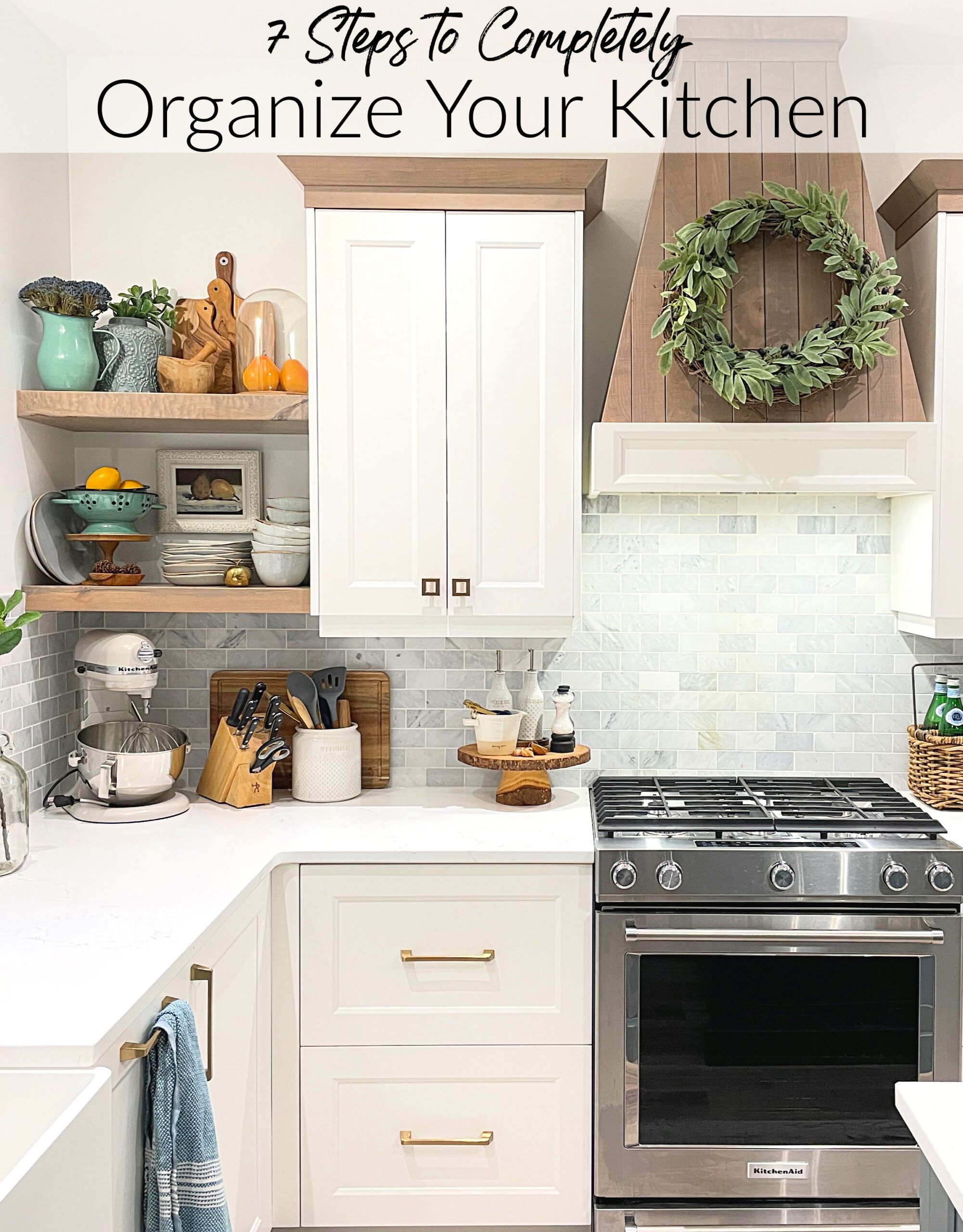 How to Organize the Inside of Your Kitchen Cabinets