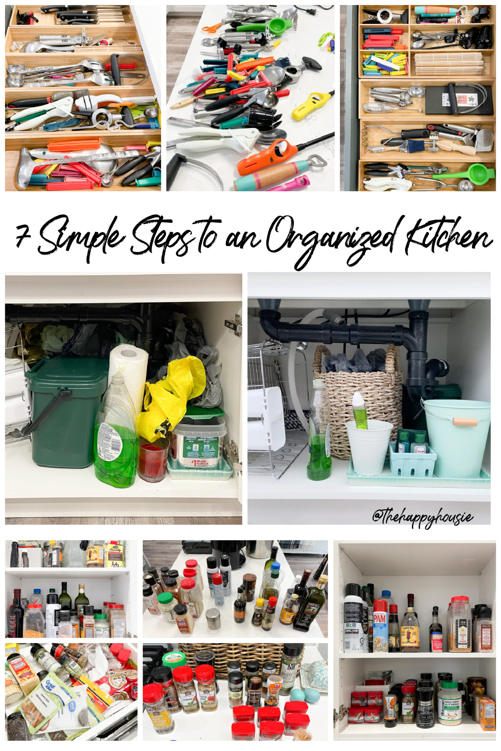 The Easiest Way to Organize Food Storage Containers ~ Organize Your Kitchen  Frugally Day 7 - Organizing Homelife