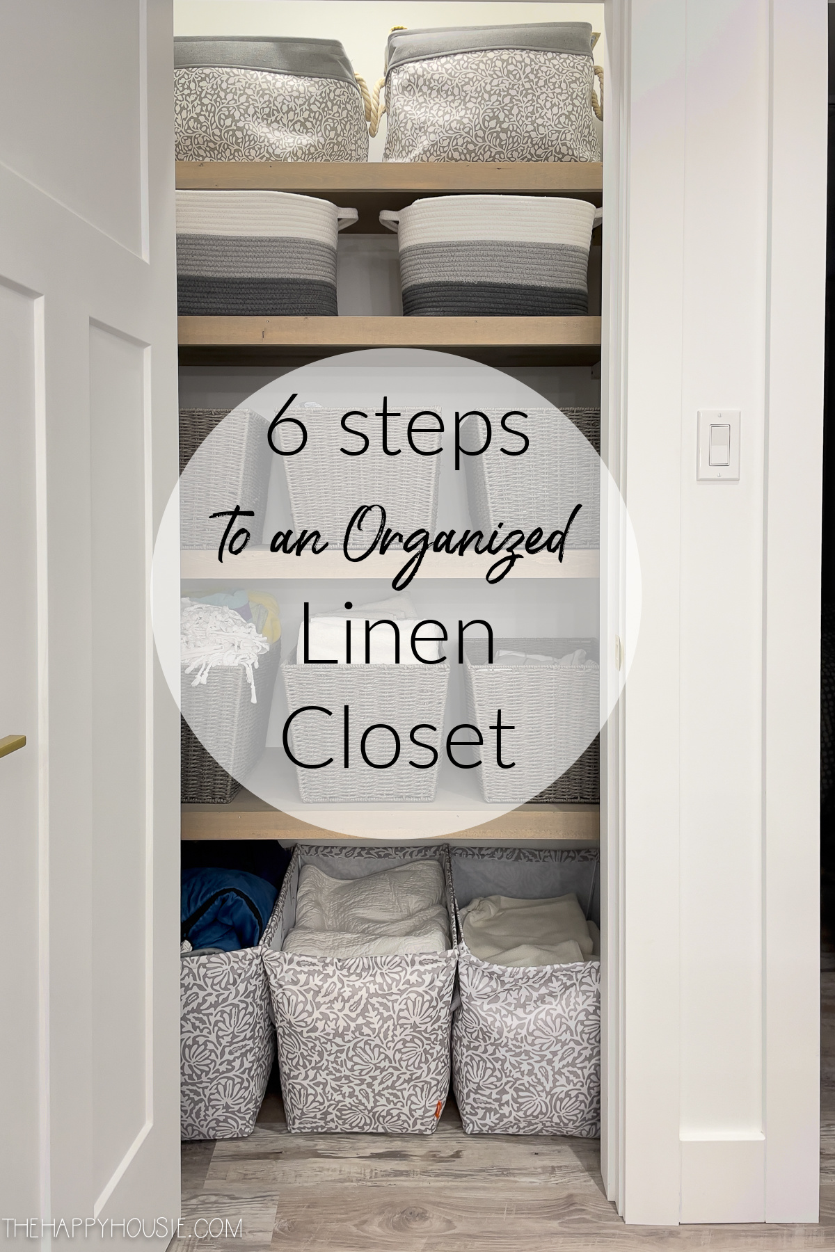 Simply Done: The Most Beautiful Linen Closet - Simply Organized