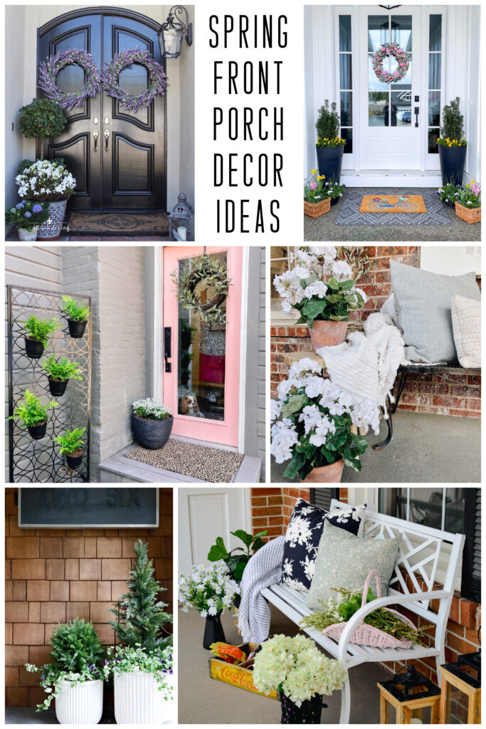 Spring Porch Decor | The Happy Housie